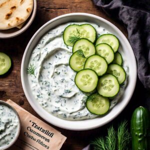 Read more about the article Tzatziki Cucumber Slices: A Fresh and Healthy Appetizer