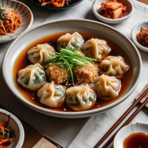 Read more about the article Korean Mandu Guk: A Warm and Comforting Dumpling Soup